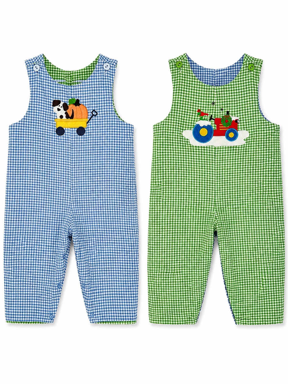 Glorimont Vintage Reversible Longall Jon Jon Romper 18M Fall/Winter Novelty‎ USA